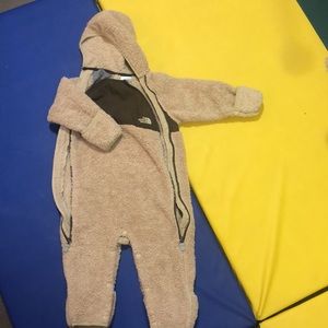 The North Face Fleece Bunting One Piece 12-18M